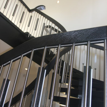 LED Balusters - Raw Metal Stringer