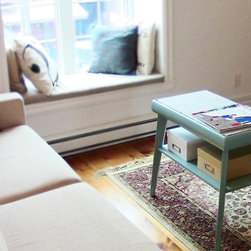 Blue Side/Coffee Table - Furniture