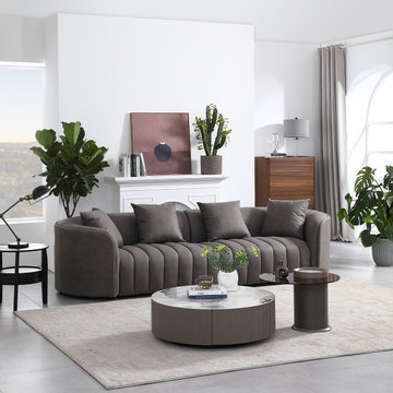 Channel Tufted Loveseat