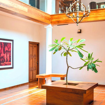 Ethnic villa by Whitespace