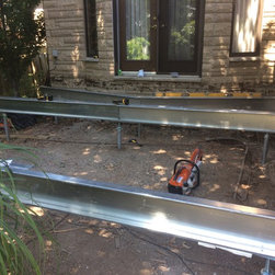Wood looking Stone Deck using Paverdeck - Landscaping Stones And Pavers