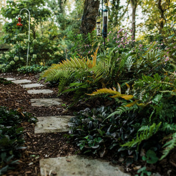 Vibrant Plantings and Woodland Paths