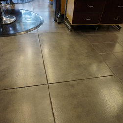 Industrial Salon Floors - Flooring