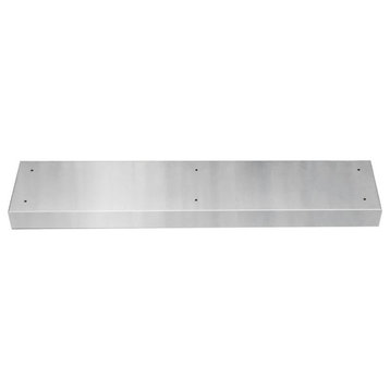 Windster 2" Wall Extension for 42"W Windster Under, Stainless Steel
