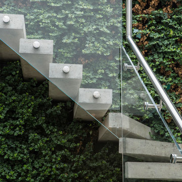 Detail at Lightwell stairs