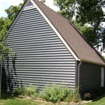 Alside 7" Prodigy Vinyl Siding w/ Seamless Gutter and New Roof