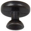 1-1/8" Round Hammered Cabinet Knob, Set of 20, Oil Rubbed Bronze