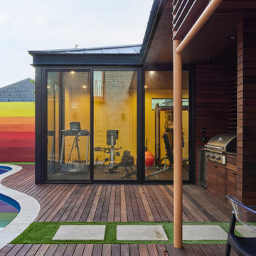 Saturated Backyard Renovation