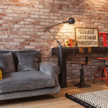 Brick wall for bakehouse