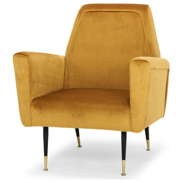 Victor Occasional Chair, Mustard