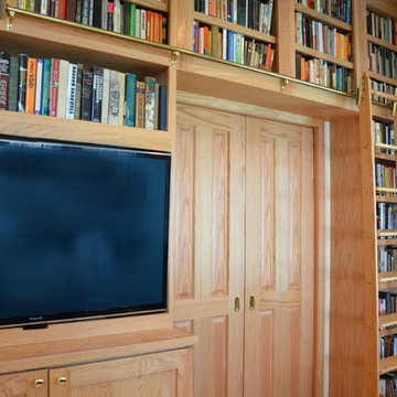 A Book Lover's Dream Living Room