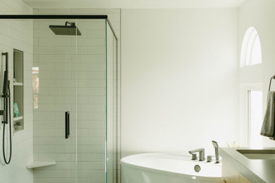 Minimalist bathroom photo in Other