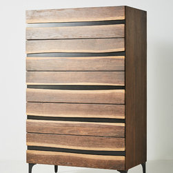 Prana Live-Edge Five-Drawer Dresser - Dressers