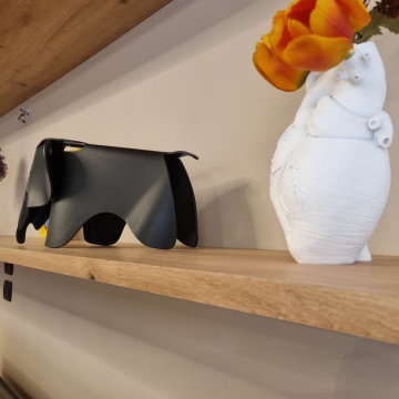 CUICNA & LIVING IN STILE RUSTICO MODERNO 40 MQ