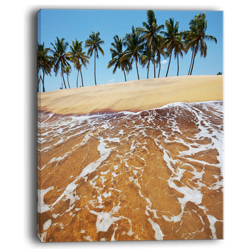 "Tropical Beach With Crystal Waters" Seashore Canvas Print, 30"x40"