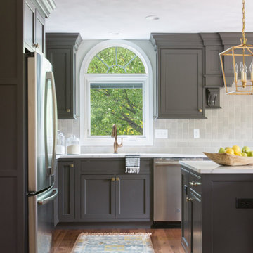 Dark and Dreamy Kitchen Remodel