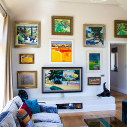 55" Artwork TV Frame - Home Electronics
