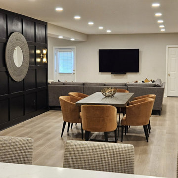 Speakeasy Inspired Basement Remodel Gainesville, VA