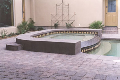 Inspiration for a lap hot tub remodel in Phoenix