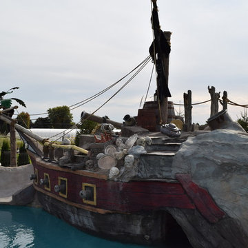 Living Legendary: Pirate Shipwreck Swimming Pool