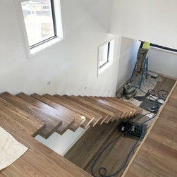 Timber flooring and staircase fitout Sydney wide by Timber Floors Pty Ltd - Stair Parts
