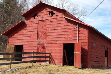 Mountain style shed photo in Other