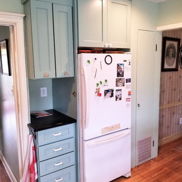 Eclectic Blue Kitchen