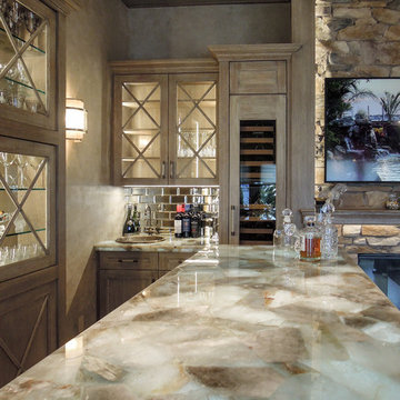 Bar and Game Room, Counter-Tops Close-Up