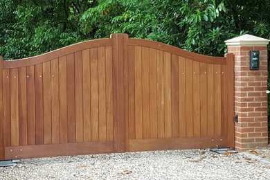 Automated Wooden Gates