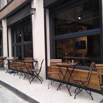 Dreikopf Coffee folding chairs and tables
