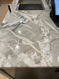 Help - is my new quartzite counter cracked?