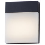 Maxim Lighting - Eyebrow LED 1 Light Wall Mount - Simple die cast aluminum shapes with integrated LED designed to provide ample illumination. Clear acrylic is frosted on the inside creating the appearance of depth for the diffusion of light.