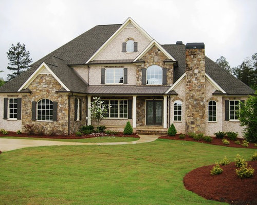 Brick Stone Combination | Houzz