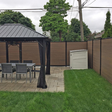 Horizontal Composite Fence
