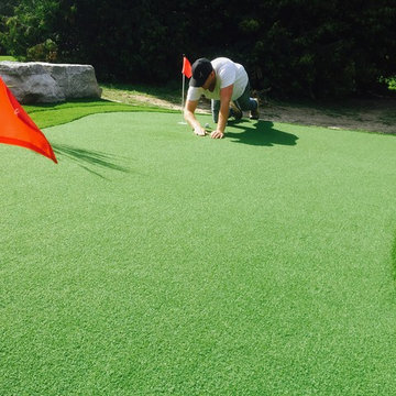 Backyard Putting Green In Caledon
