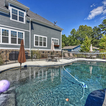 Pool & Rear View