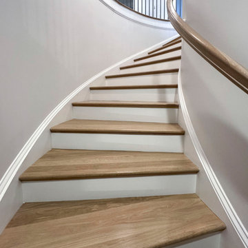 Project #116 | Elegant Curved Staircase