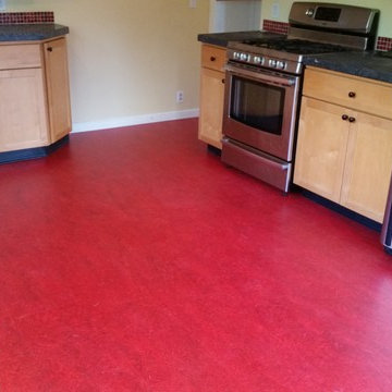 Marmoleum Click in Arcata Home
