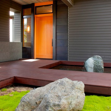 Zen entry garden