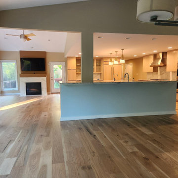Wide Plank Hickory Flooring – Character Grade | Town & Country Remodel