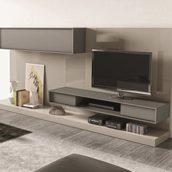 Composition 217 Modern Wall Unit - $4815.45 - Entertainment Centers And Tv Stands
