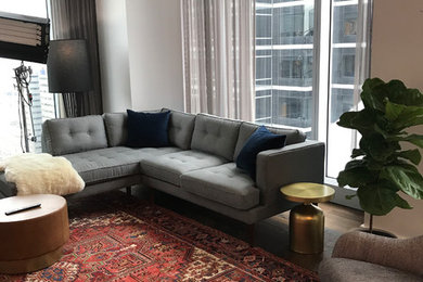 Inspiration for a living room remodel in Toronto