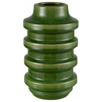 Slade Grange - Tall Vase In Modern Style-8.75 Inches Tall and 5 Inches Wide
