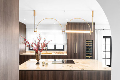This is an example of a modern kitchen in Sydney.