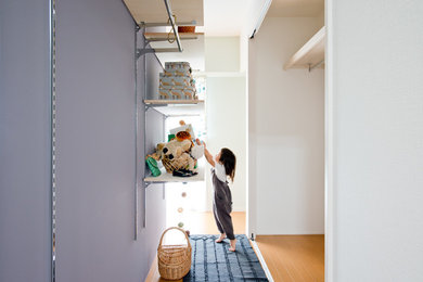 Design ideas for an eclectic storage and wardrobe in Kyoto.