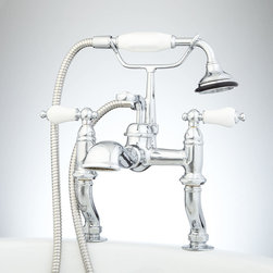 Glenwood Deck-Mount Tub Faucet with Variable Couplers - Bathtub Faucets