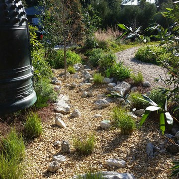 Dry River Bed, Zen Meditation Garden, Seminole Heights