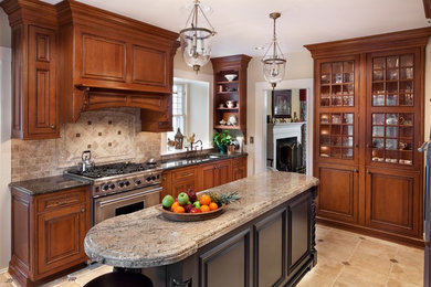 Elegant kitchen photo in DC Metro