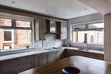 Contemporary kitchen in Other.