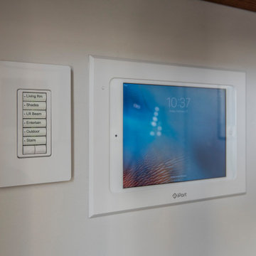 New, contemporary home with automation and control